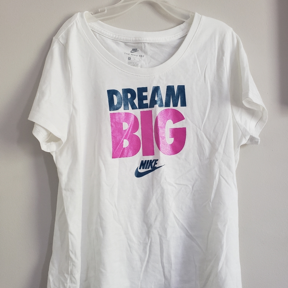 Dream Big White Nike Tee